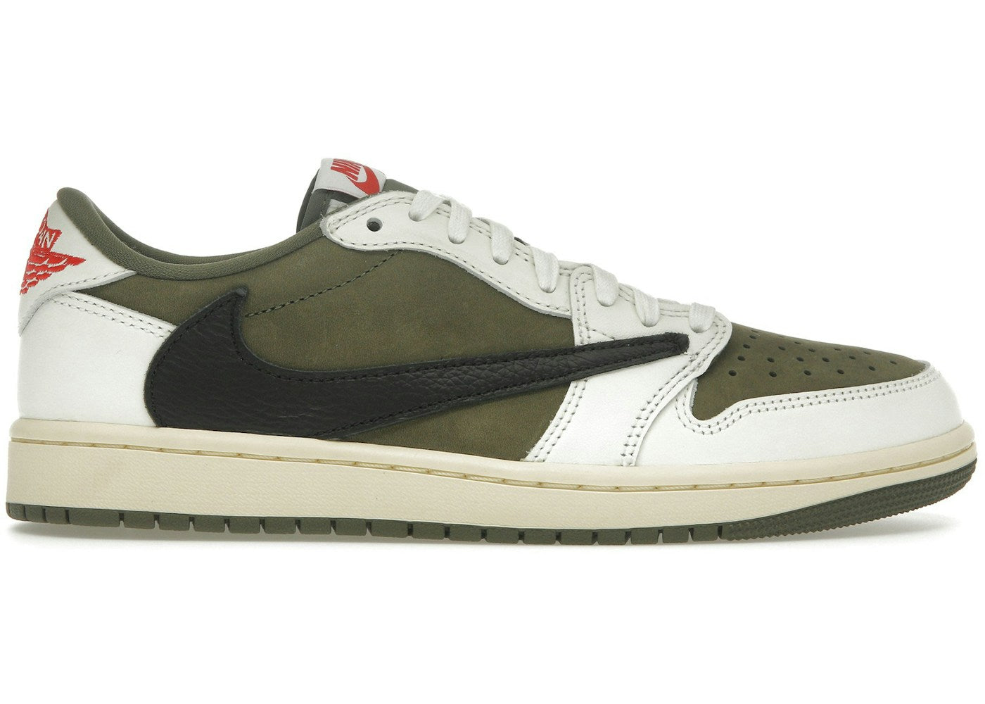Jordan 1 Retro Low OG Travis Scott Olive moyen