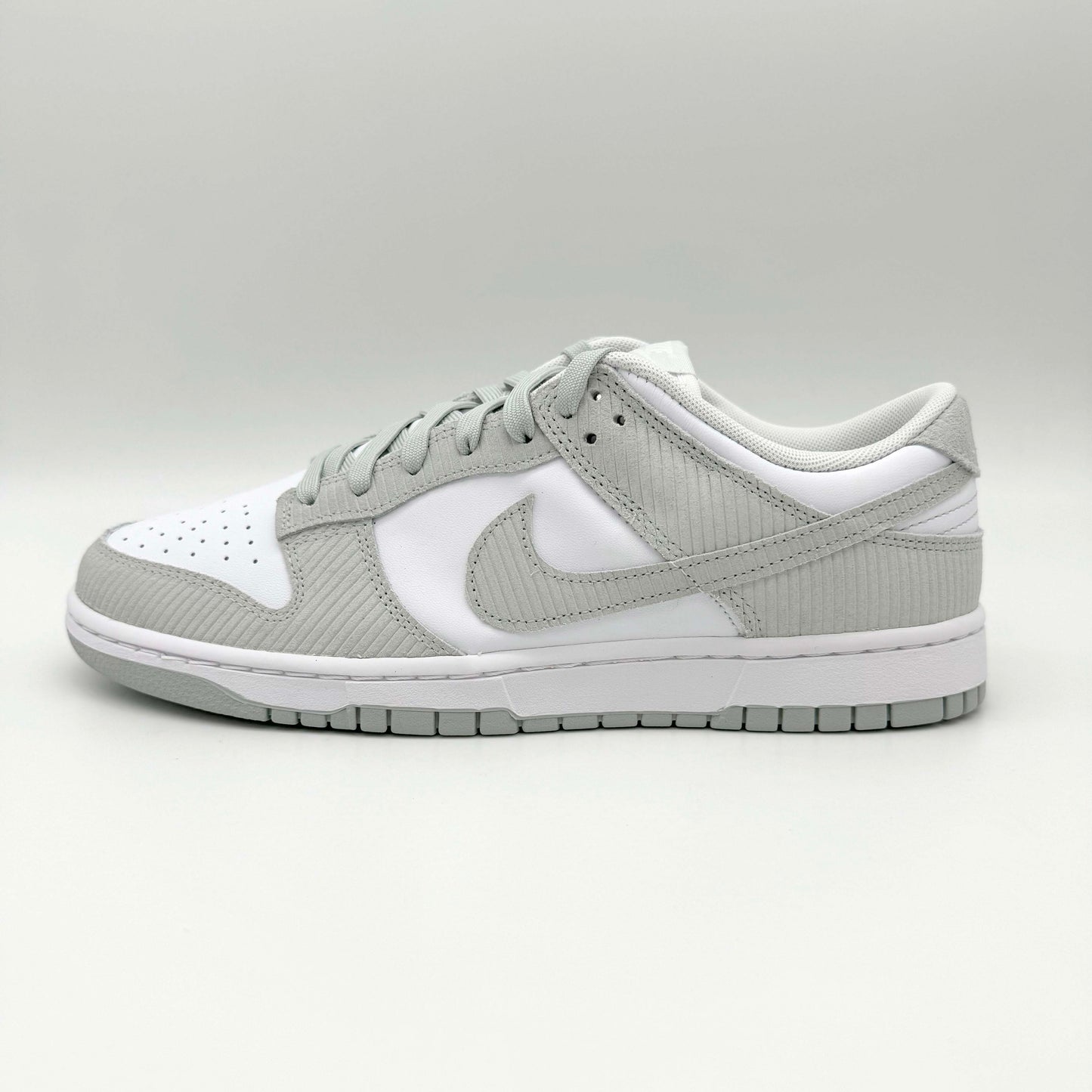 Nike Dunk Low Light Silver Corduroy