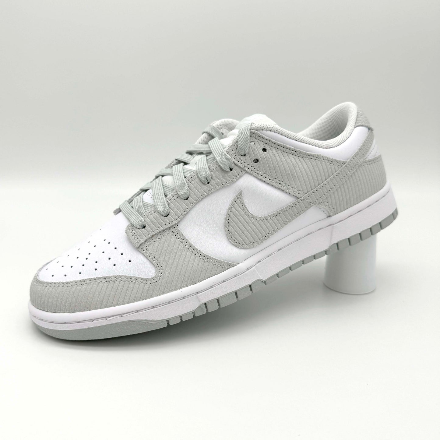 Nike Dunk Low Light Silver Corduroy