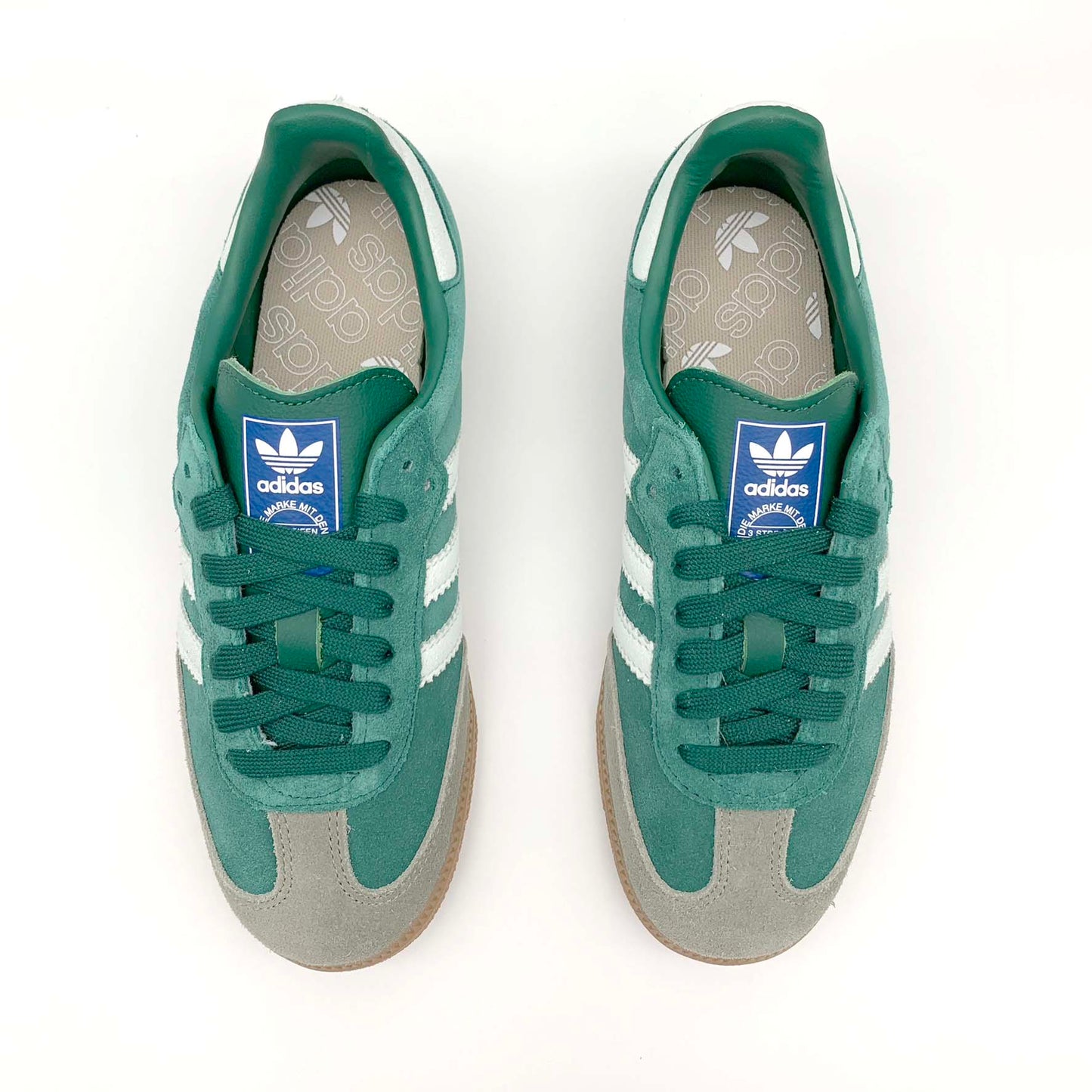 adidas Samba OG Collegiate Green Gum Grey Toe