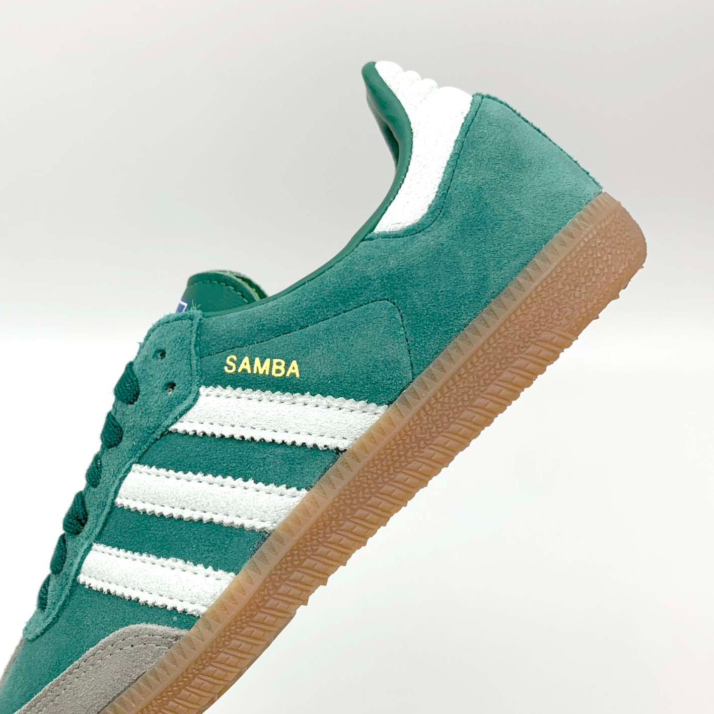 adidas Samba OG Collegiate Green Gum Grey Toe