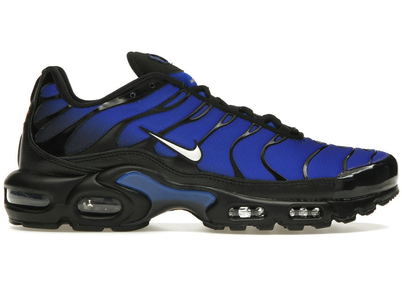 Nike Air Max Plus Premium Noir Bleu Racer