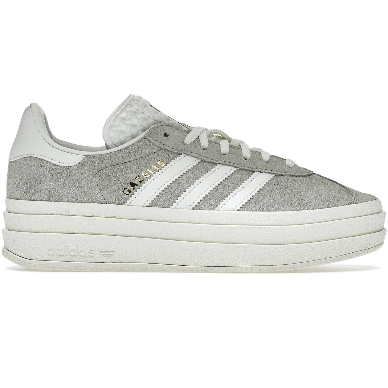 adidas Gazelle Bold Grey White