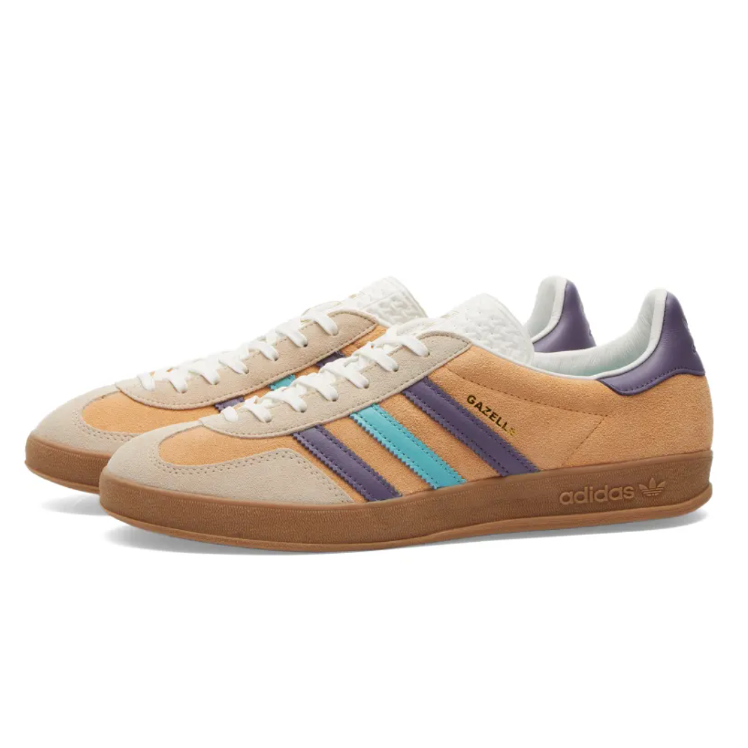 adidas Gazelle Indoor Glow Orange Shadow Violet