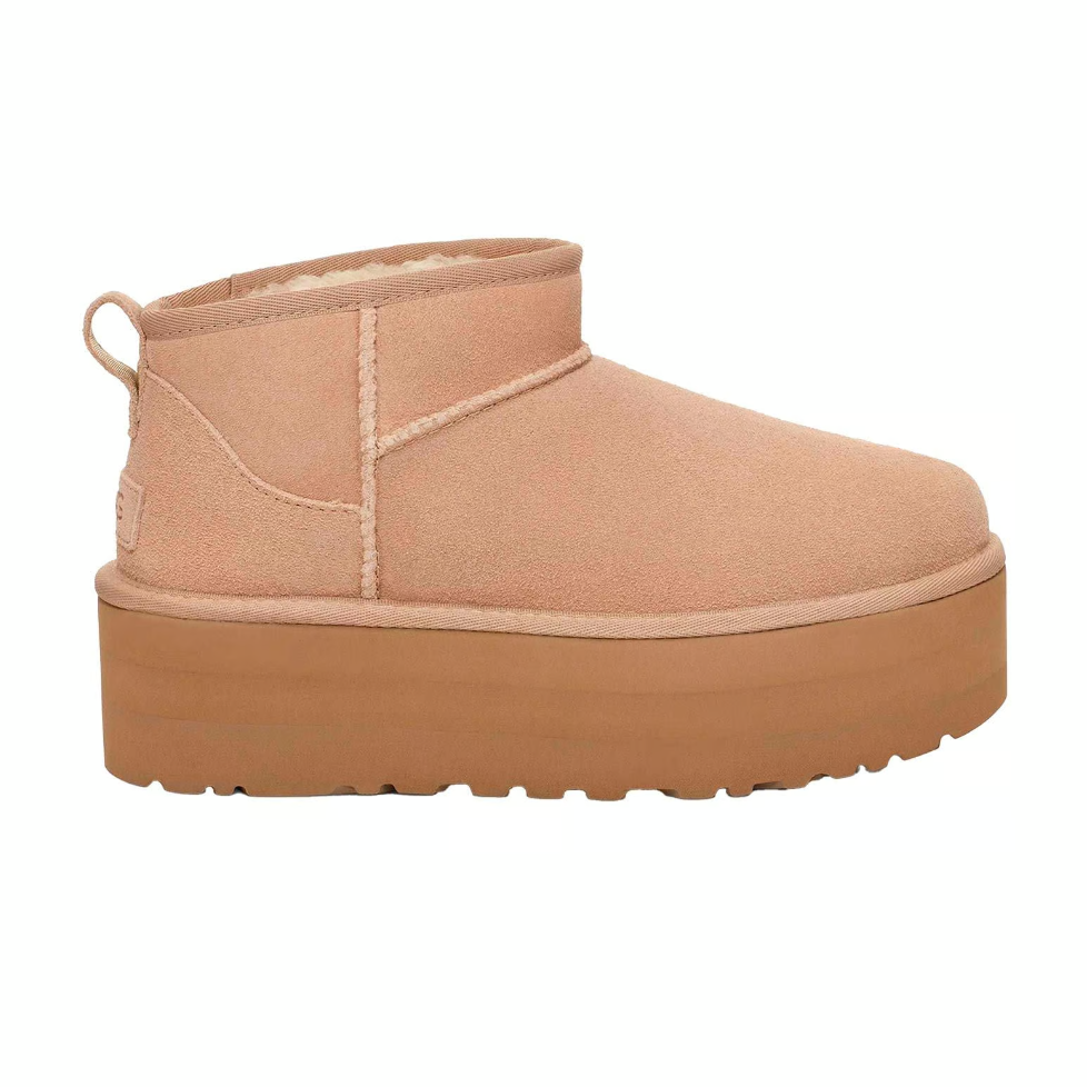 UGG Classic Ultra Mini Platform Boot Beige