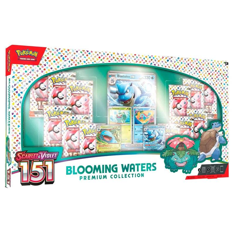 Pokémon Scarlet & Violet 151 Blooming Waters Premium Collection Box