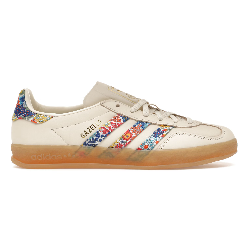 adidas Gazelle Indoor Liberty London Floral Embroidery Stripes