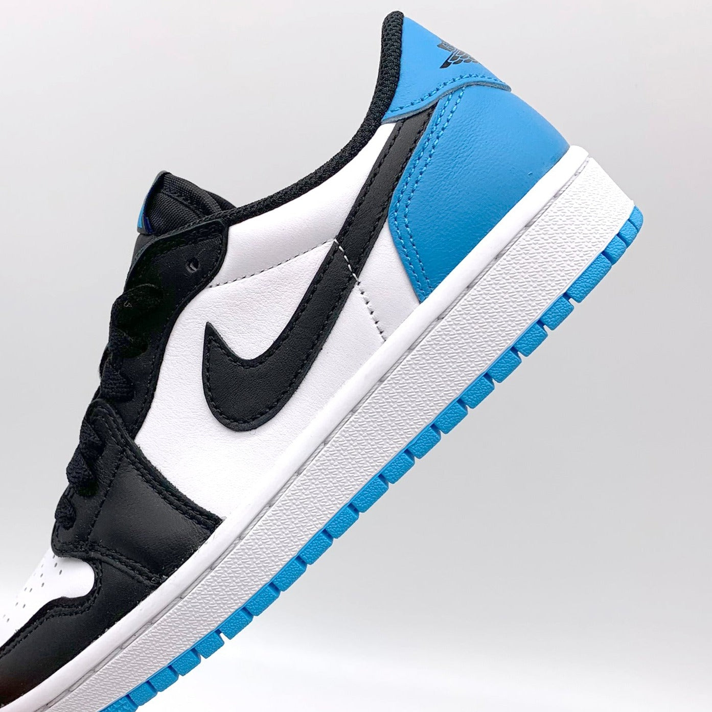 Jordan 1 Retro Low OG Black Dark Powder Blue