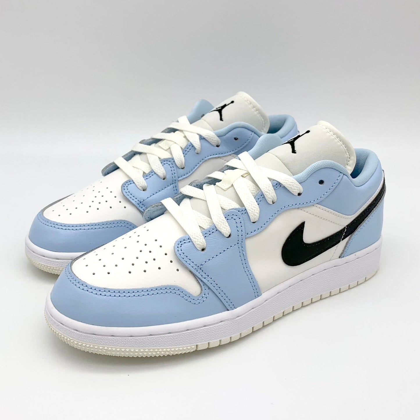 Jordan 1 Low Ice Blue Black