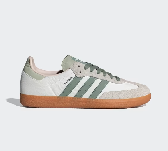 Adidas Samba OG - Silver Green Putty Mauve