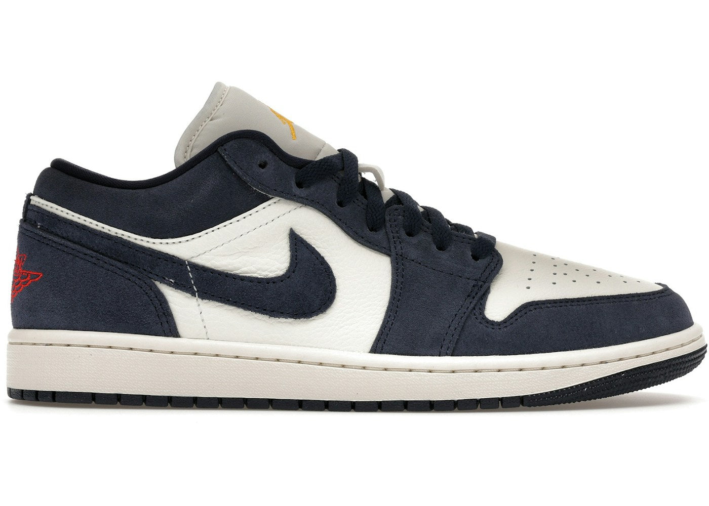 Jordan 1 Low SE Obsidian Suede