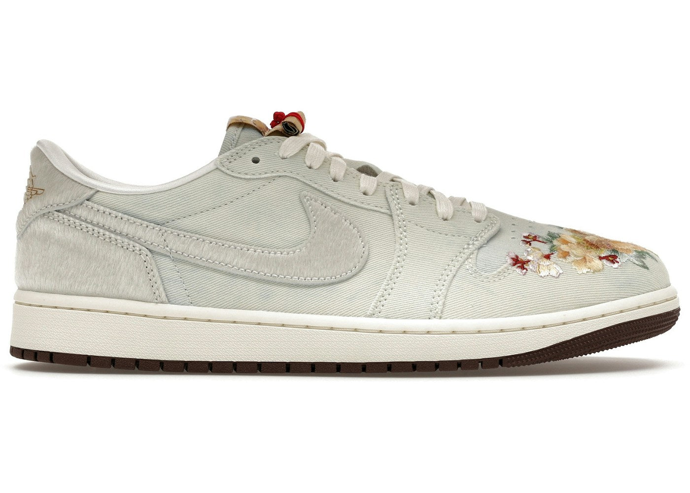 Jordan 1 Retro Low OG Football Grey Sail Light Chocolate