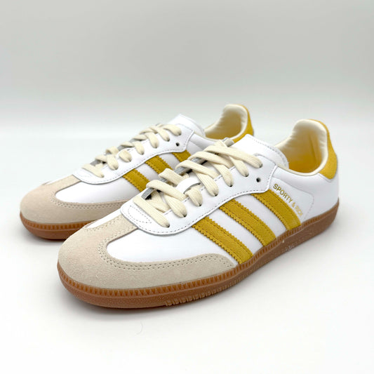 adidas Samba Sporty & Rich White Bold Gold