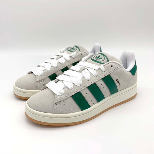 adidas Campus 00s Crystal White Dark Green