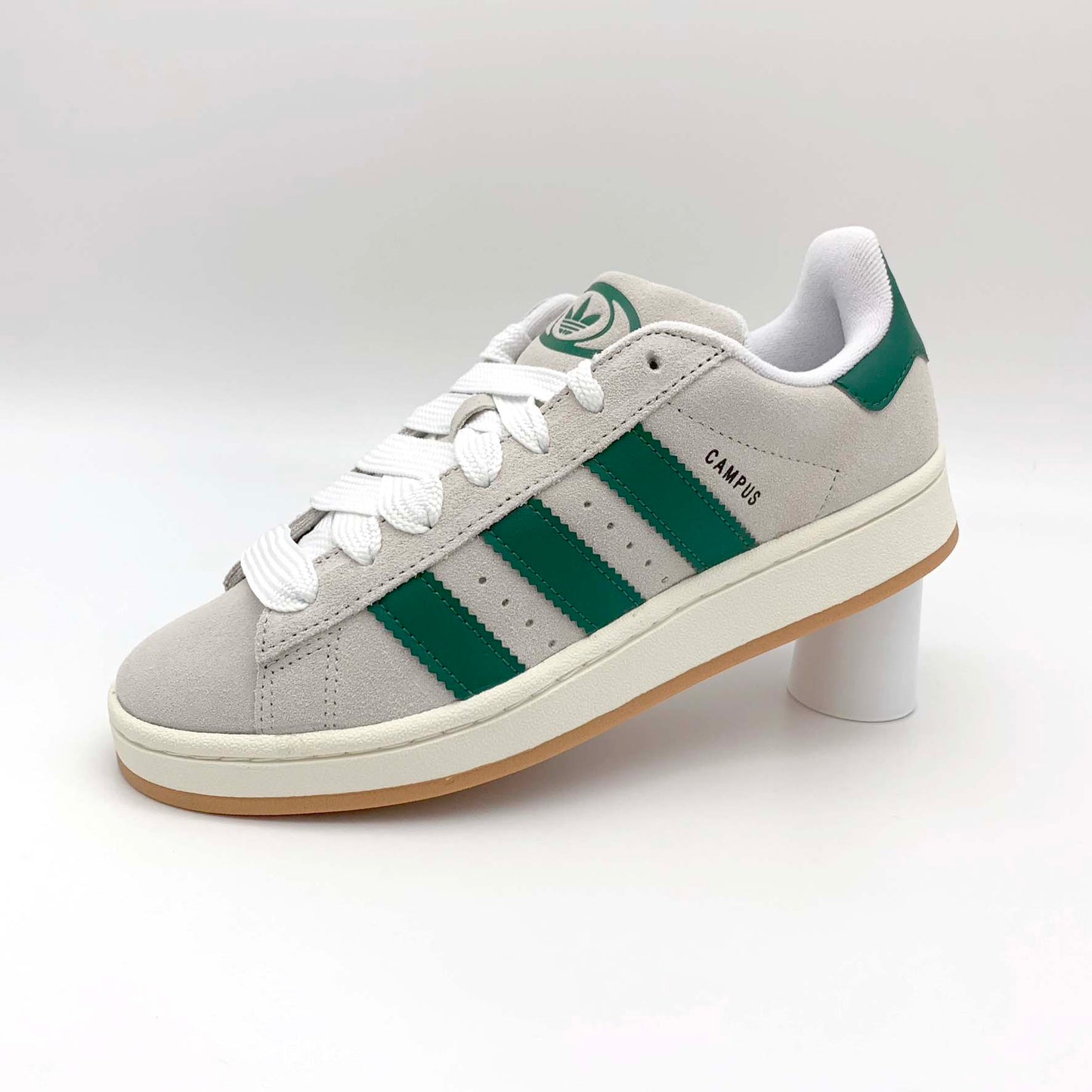 adidas Campus 00s Crystal White Dark Green