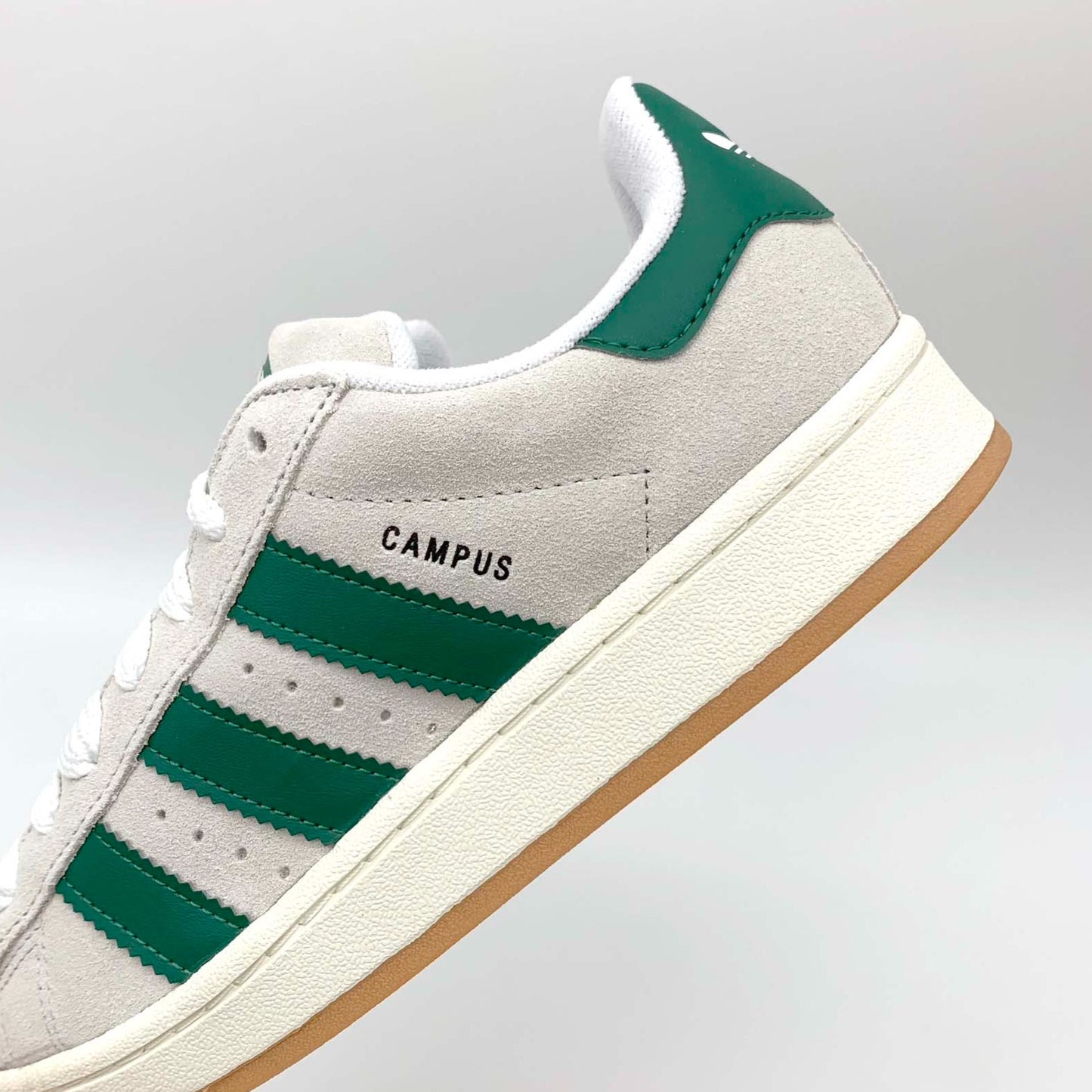 adidas Campus 00s Crystal White Dark Green