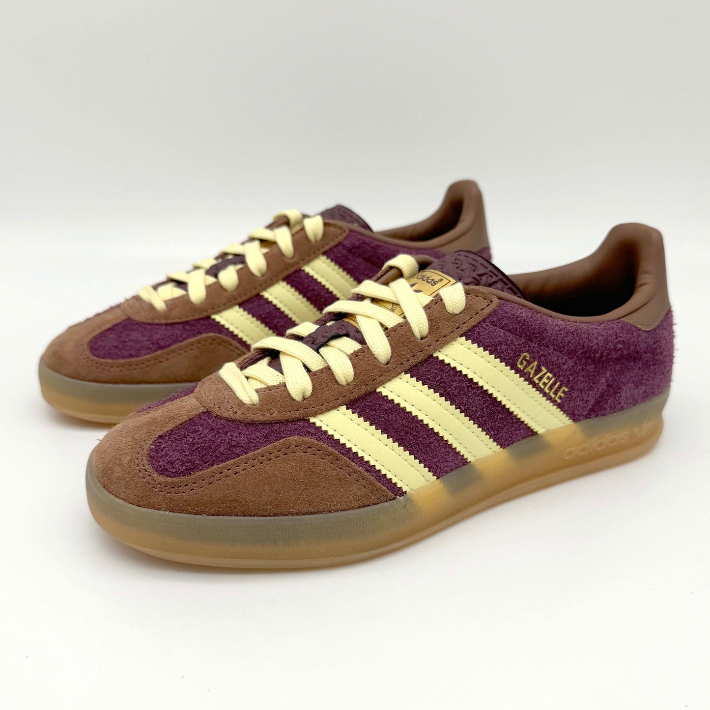 adidas Gazelle Indoor Maroon Almost Yellow