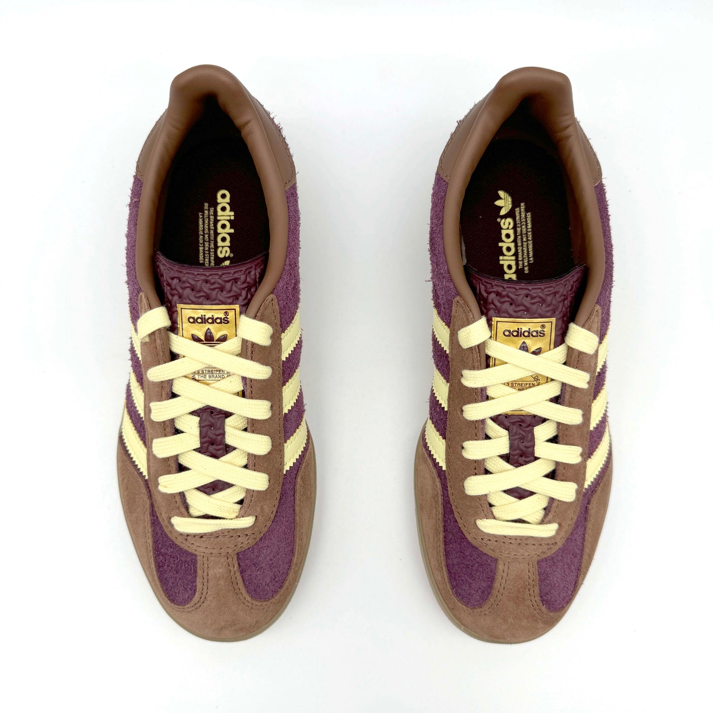 adidas Gazelle Indoor Maroon Almost Yellow