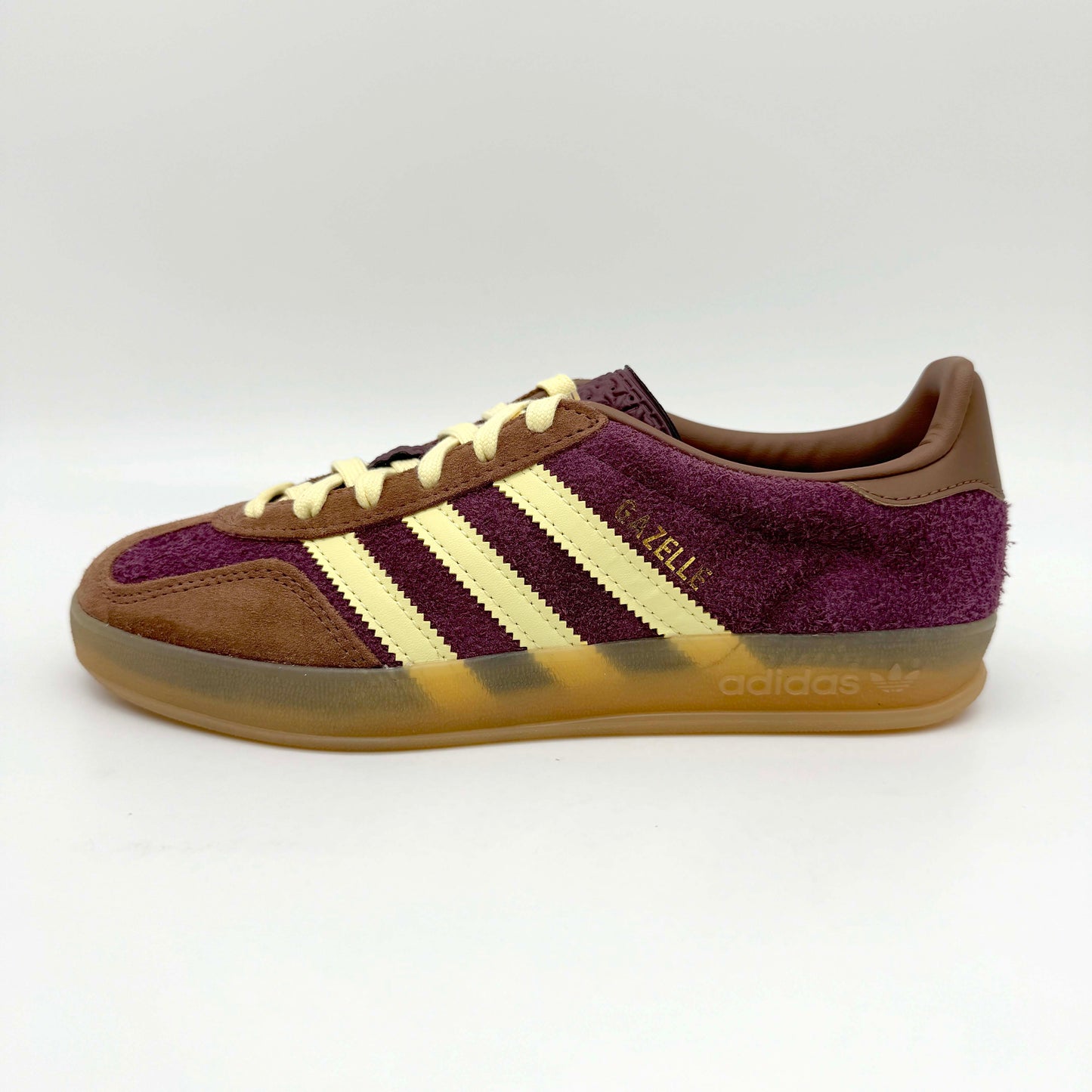 adidas Gazelle Indoor Maroon Almost Yellow