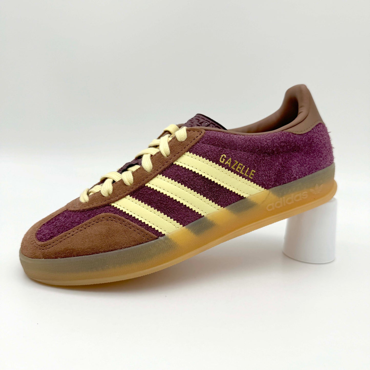 adidas Gazelle Indoor Maroon Almost Yellow