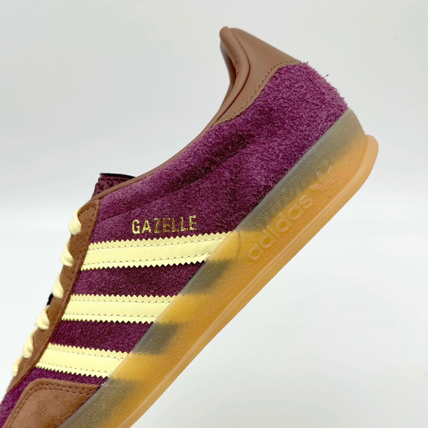 adidas Gazelle Indoor Maroon Almost Yellow