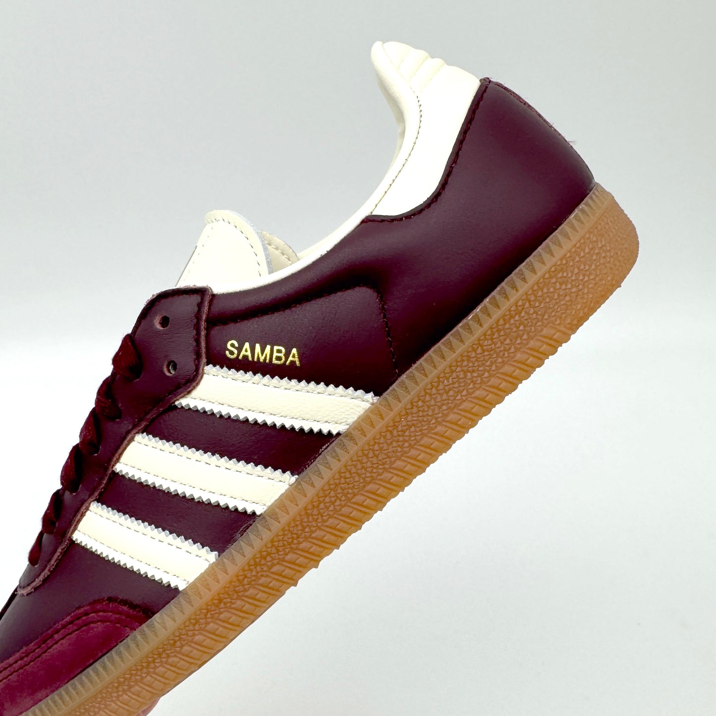 adidas Samba OG Maroon Gold Metallic