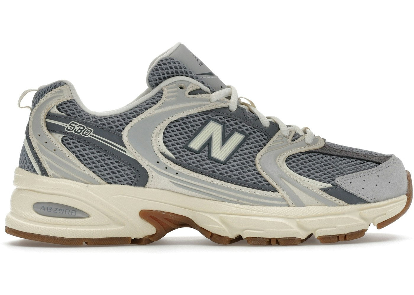 New Balance 530 Rain Cloud Castlerock Gum