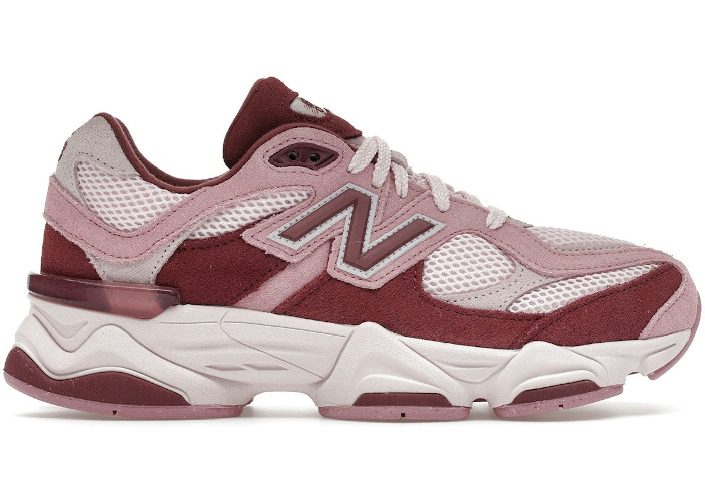 New Balance 9060 Pink Granite Washed Burgundy (GS)