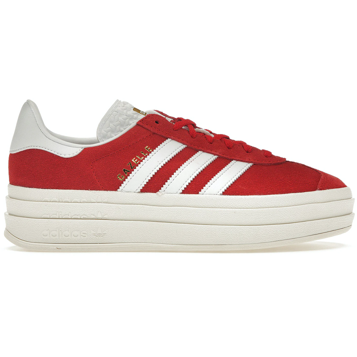 adidas Gazelle Bold Red Cloud White