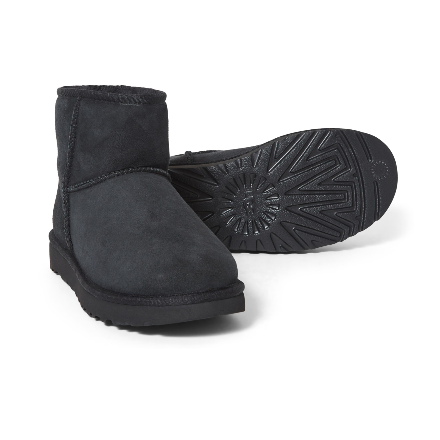 UGG Classic Mini II Boot Black – Eleganter und bequemer Damenstiefel in Schwarz, ideal für den Kauf in der Schweiz