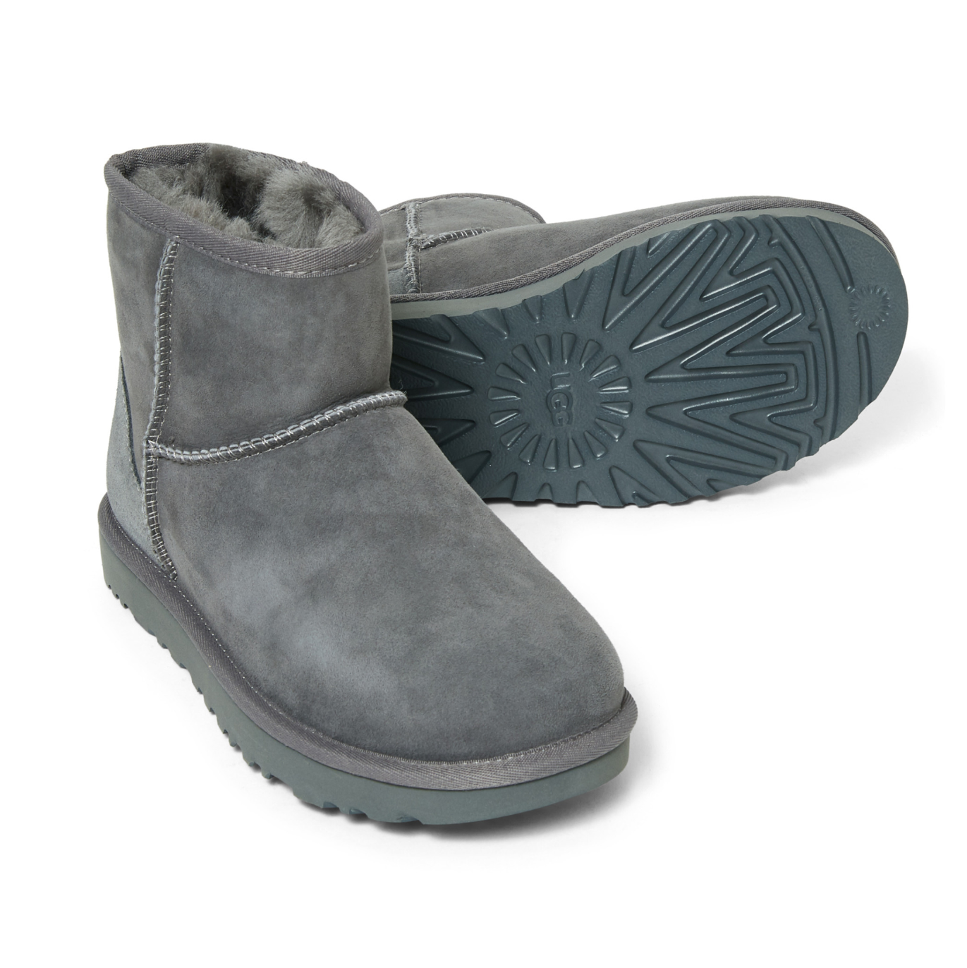 UGG Classic Mini II Boot Grey – Stilvoller und komfortabler Damenstiefel in elegantem Grau, ideal für den Online-Kauf in der Schweiz