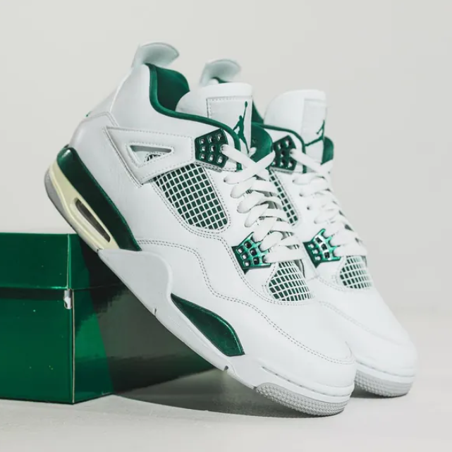 Jordan 4 Retro Oxidized Green