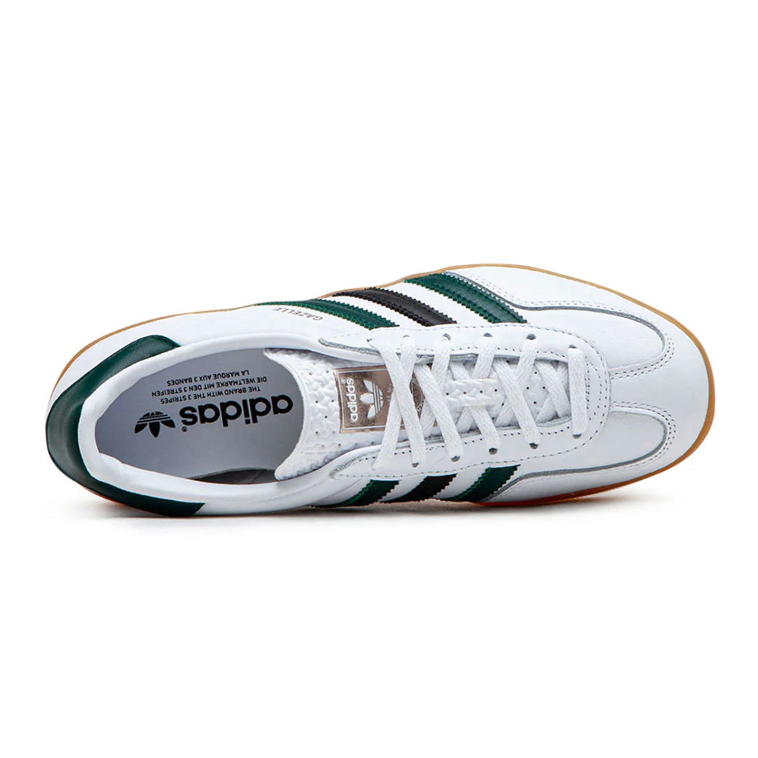 adidas Gazelle Indoor White Collegiate Green