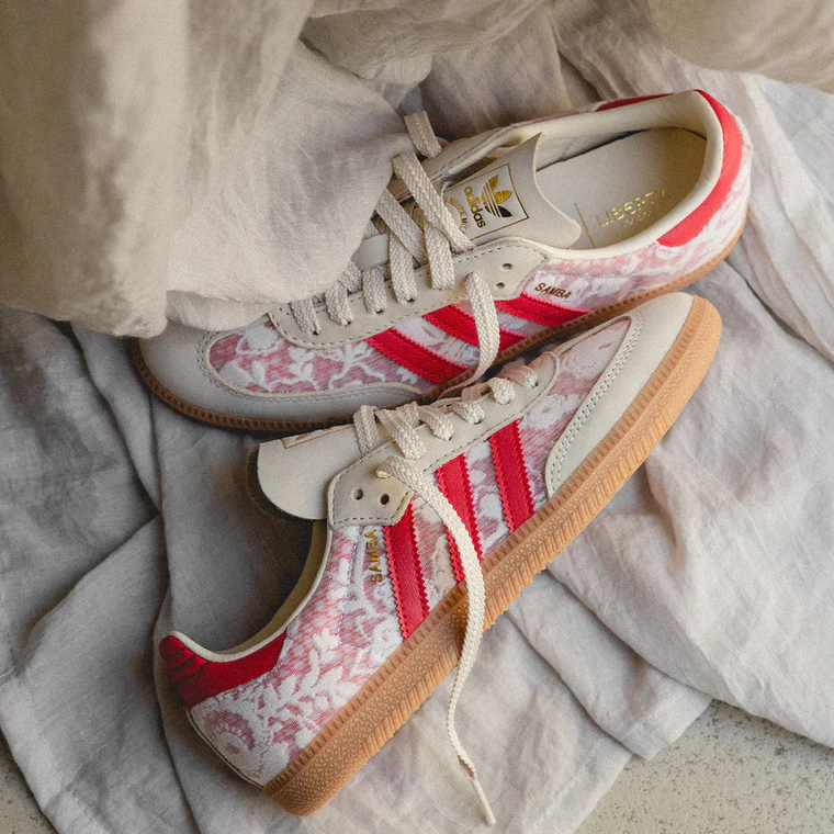 adidas Samba OG
Liberty London Better Scarlet