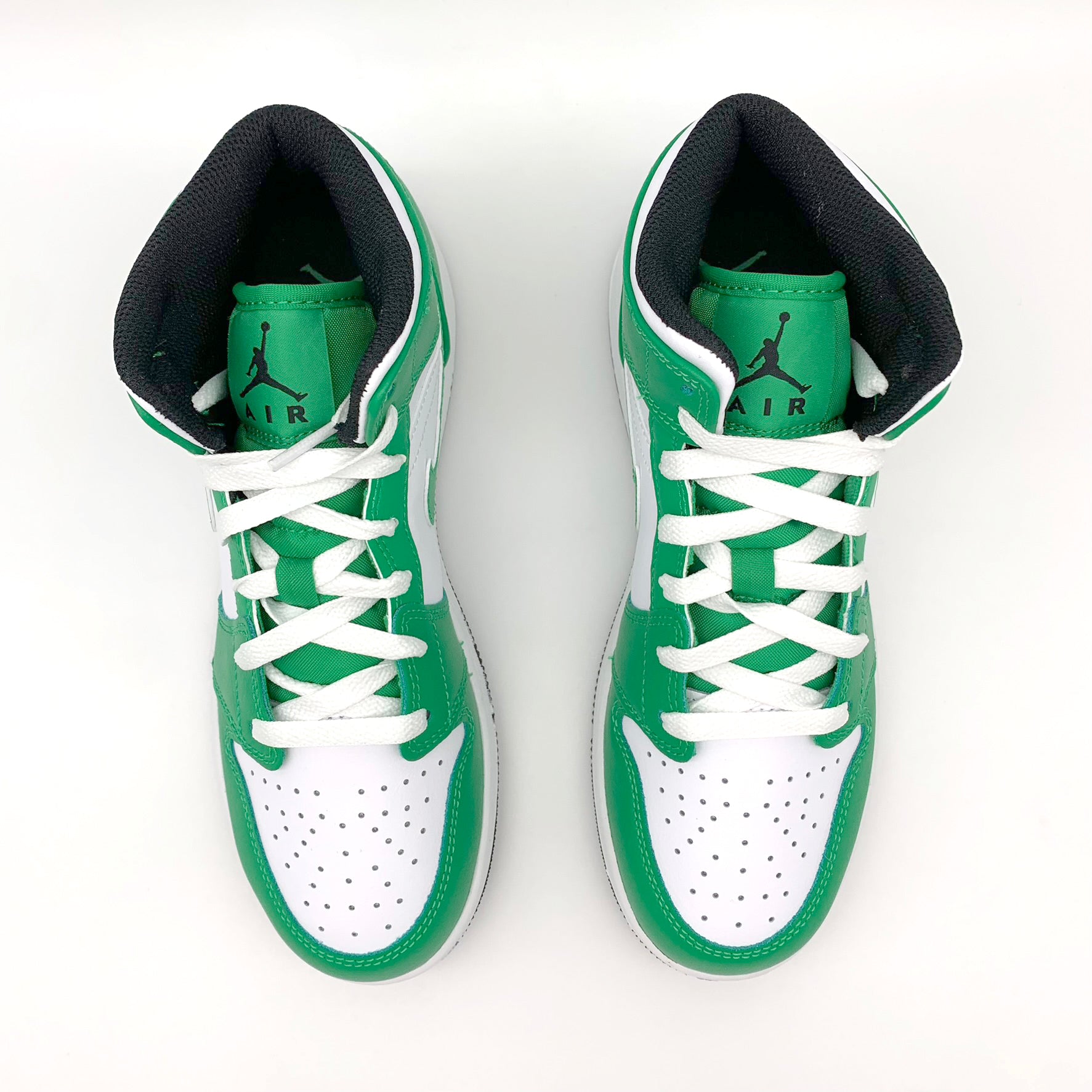 Jordan 1 Mid Lucky Green