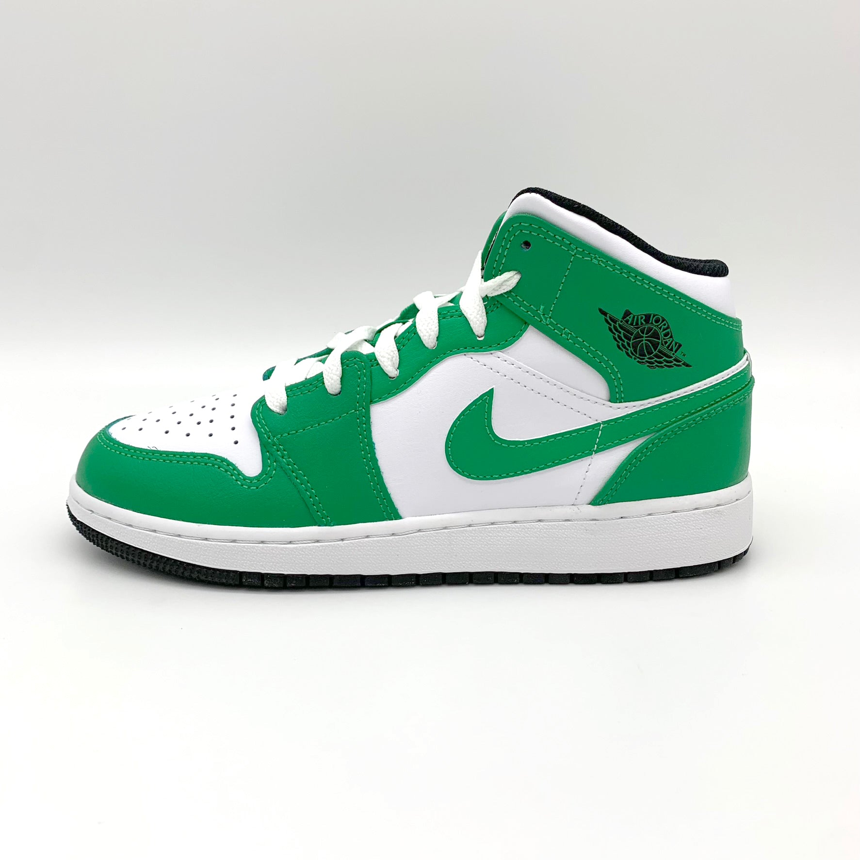 Jordan 1 Mid Lucky Green