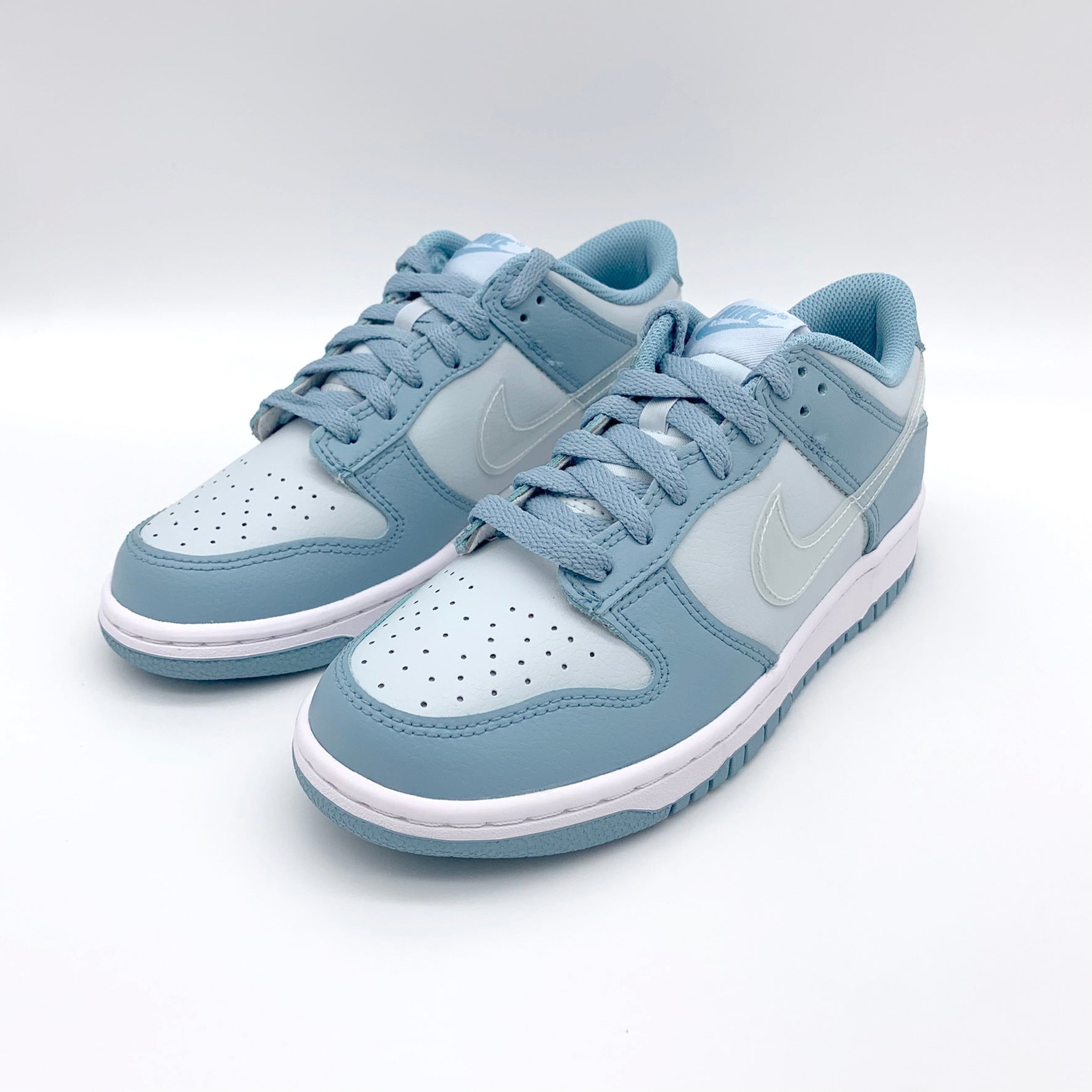 Nike Dunk Low Clear Blue Swoosh