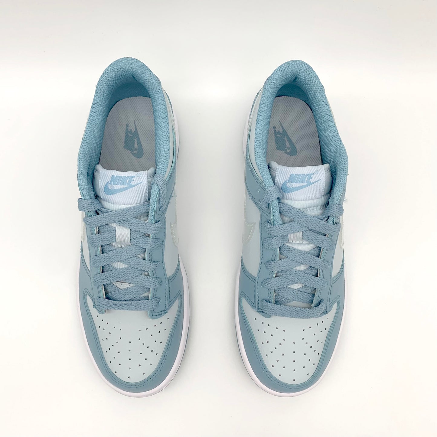 Nike Dunk Low Clear Blue Swoosh