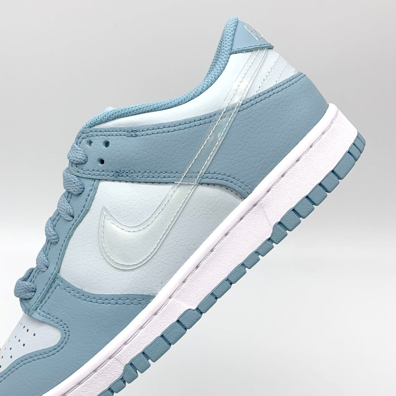 Nike Dunk Low Clear Blue Swoosh