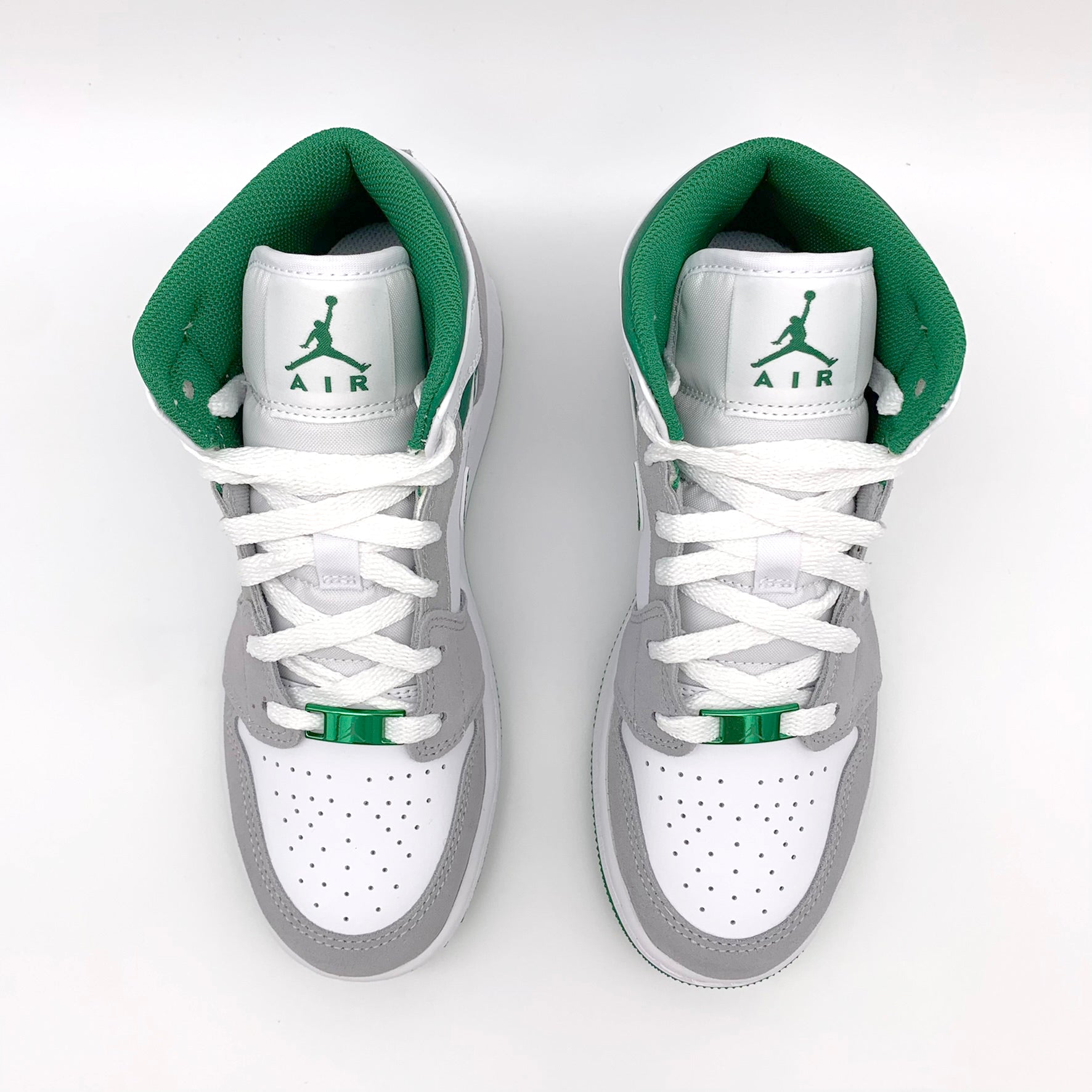 Jordan 1 Mid SE White Pine Green Smoke Grey