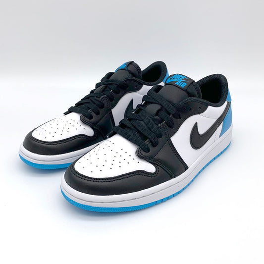 Jordan 1 Retro Low OG Black Dark Powder Blue