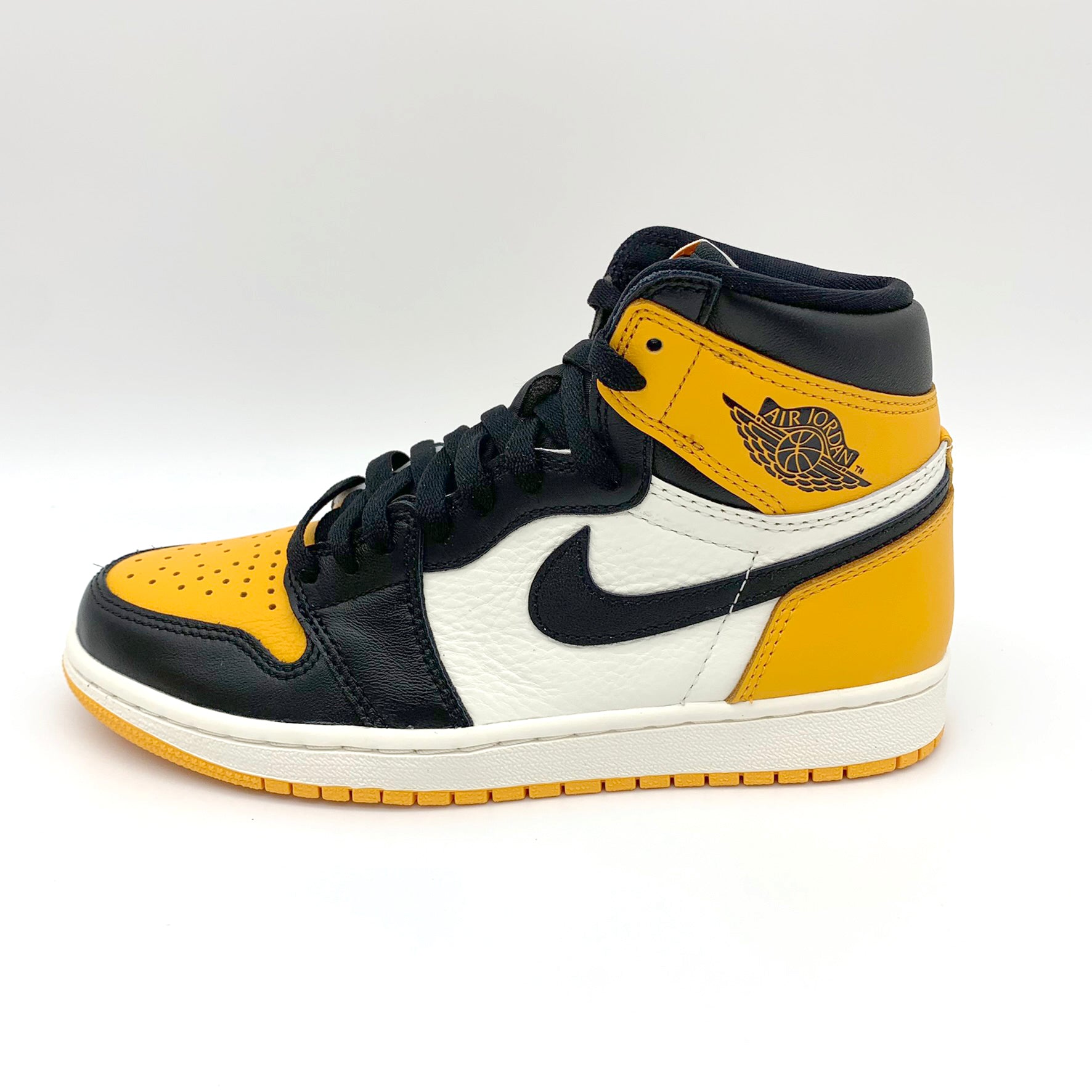 Jordan 1 high yellow toe sale