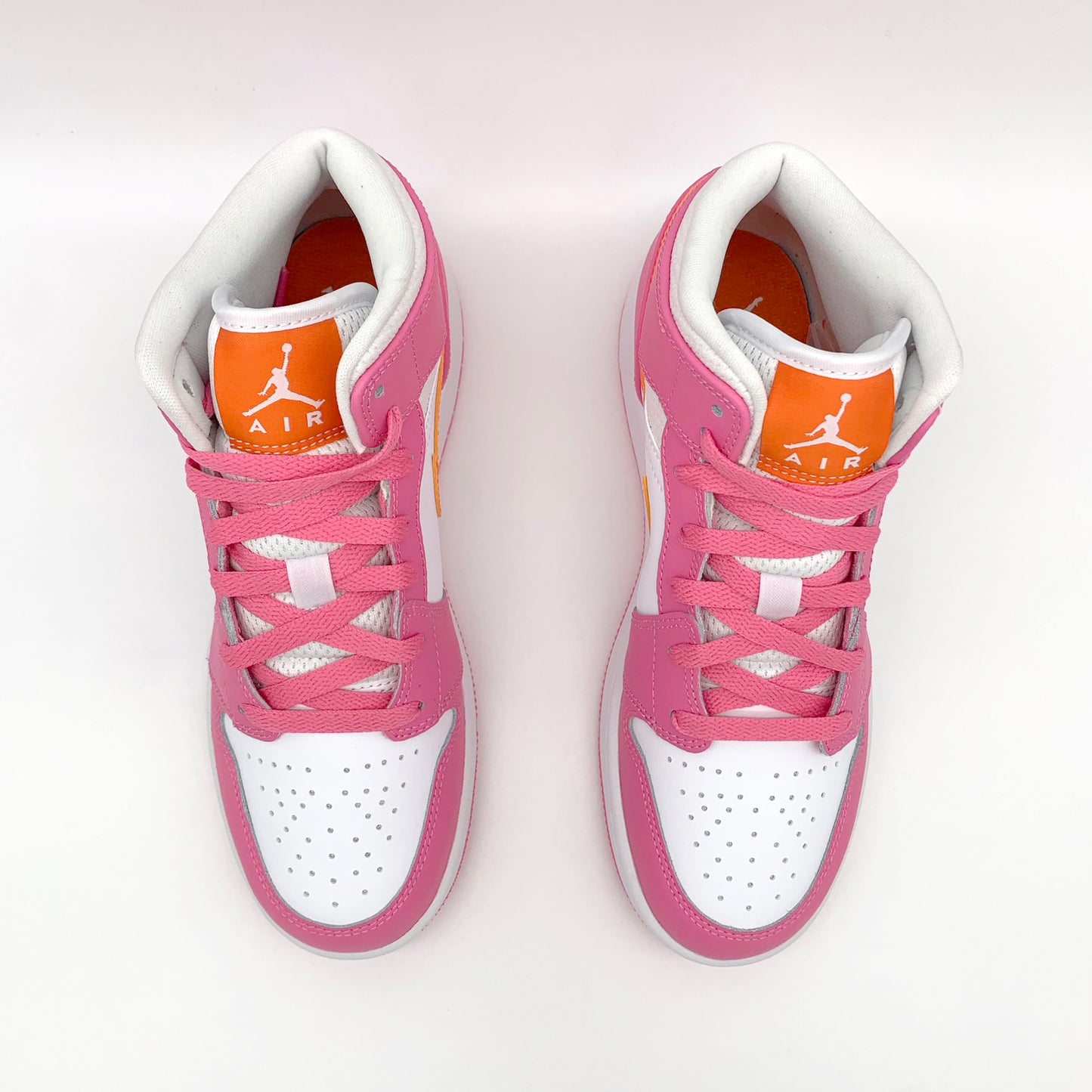 Jordan 1 Mid Pinksicle Safety Orange