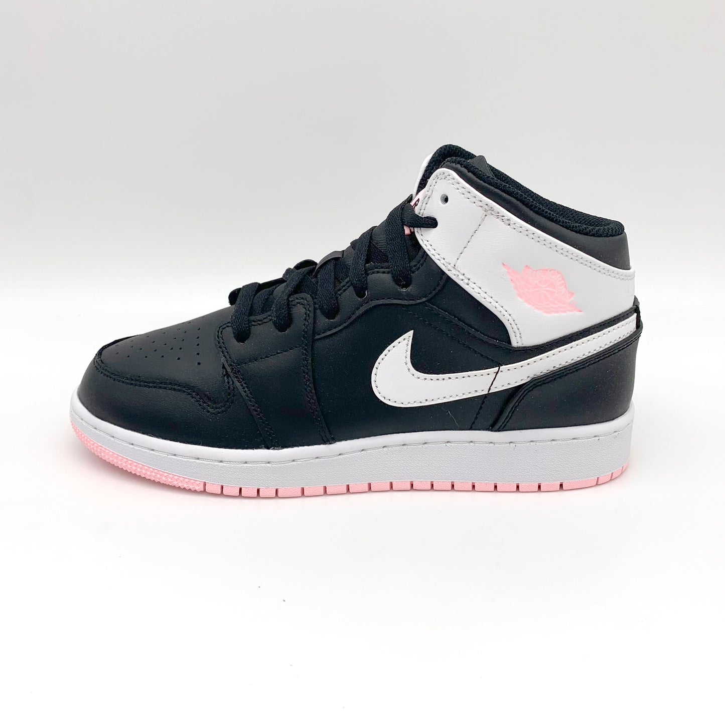 Jordan 1 Mid Arctic Pink Black